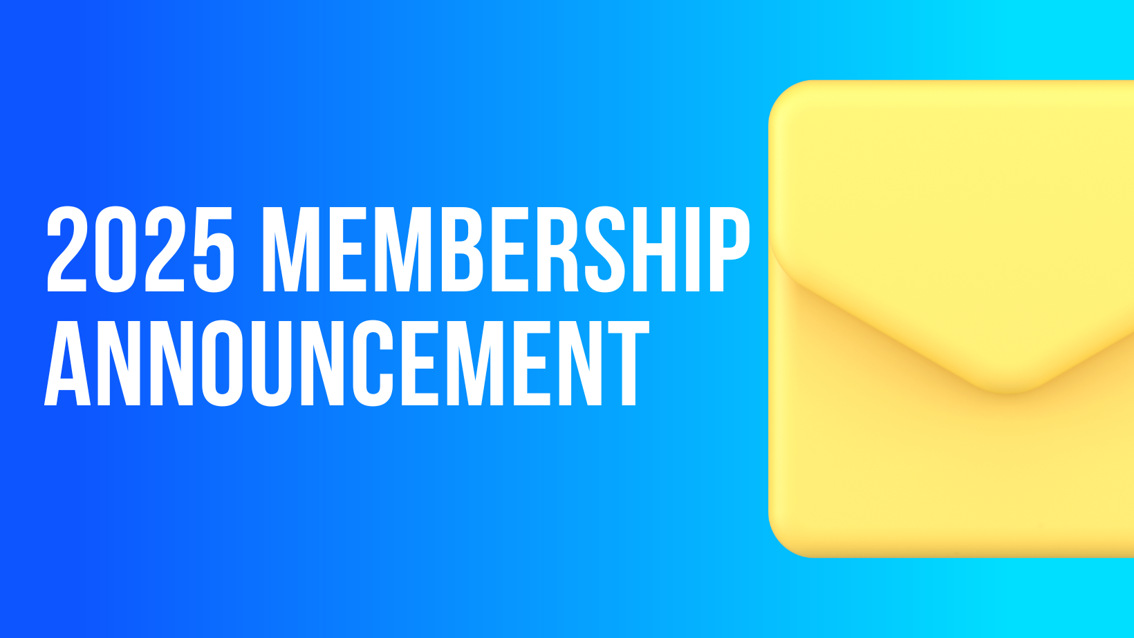 Membership Announcement