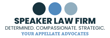 Speaker Law Firm Logo - Transparent BG-1